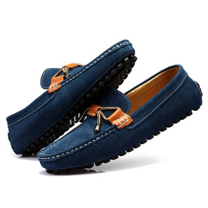  Loafer driving shoes new goods * men's slip-on shoes gentleman shoes casual shoes spring summer autumn man shoes [5887] blue 24cm