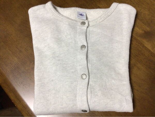 Petit Bateau スナップカーディガン 150 プチバトー