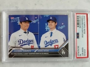 【PSA10】2023 Topps Now Ohtani Yamamoto Offseason #OS26 大谷翔平 山本由伸 PSA