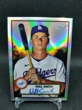 2021 Topps Chrome Refractor Autograph Will Smith ウィル・スミス サイン 199枚限定 ドジャース_画像1