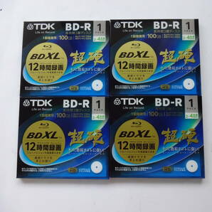 TDK 1回録画用 BD-R XL 100GB 4倍速 4枚（品番：BRV100HCPWB1A）