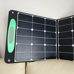 ソーラーパネル ポータブル電源 災害 アウトドア 防災 100w 太陽光発電の画像1