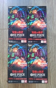 ★ One Piece Card Game Op-06 Double Champion 4box Новая неоткрытая лента Неокрытая