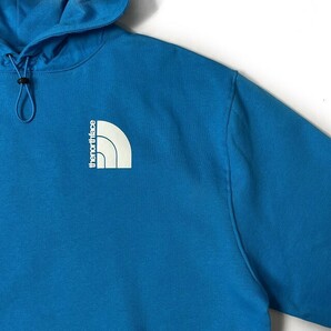 1円～!売切!【正規新品】THE NORTH FACE◆W COORDINATES HOODIE パーカー US限定 フードナイロン切替 ハーフドームロゴ(XL)青 181130-15の画像6