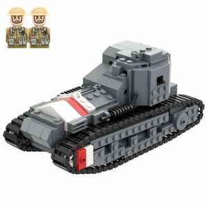 LEGO互換　ホイペット　ww1 戦車