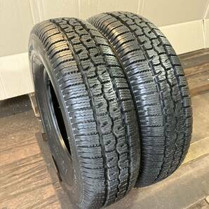 ほぼ未使用! スタッドレス145/80R10 2本／ヨコハマ GUARDEX 480i 送料込6600円〜 T4505の画像1