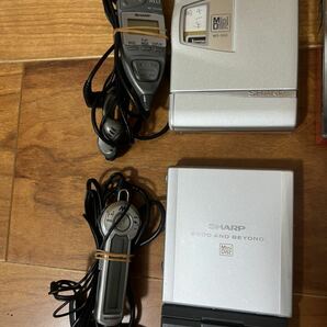 AIWA cassetteboy HS-G50 カセットプレーヤー SHARP MDプレーヤーipod などまとめ売りの画像2
