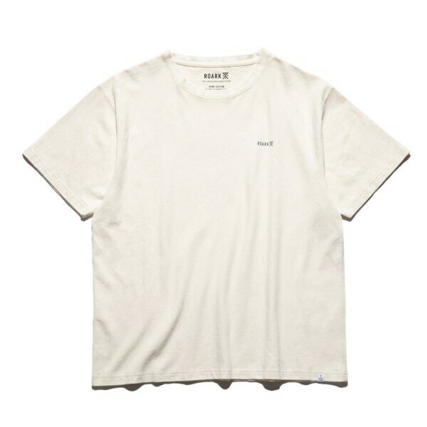 ROARK REVIVAL(ロアークリバイバル)『HEMPCOTTON H/W TEE』WHITE L