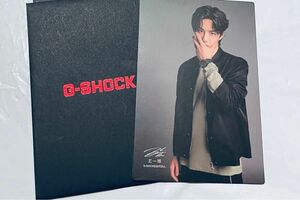 陳情令 王一博 CASIO G-SHOCK 代言 公式ポストカード