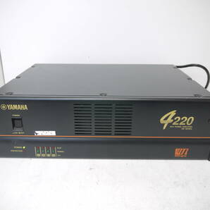 342 YAMAHA 4CH パワーアンプ XM SERIES XM4220 ヤマハ パワーアンプ PA機器 音響機器の画像1