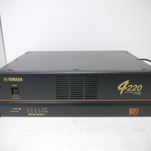 343 YAMAHA 4CH パワーアンプ XM SERIES XM4220 ヤマハ パワーアンプ PA機器 音響機器の画像1