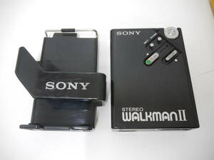 373 SONY STEREO WALKMAN ll WM-2 ソニー ステレオ ウォークマン2 カセットプレーヤー ホルダー付