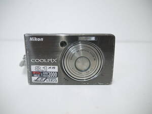 453 Nikon COOLPIX S510 NIKKOR 3xOPTICAL ZOOM VR 5.7-17.1mm 1:2.8-4.7 ニコン クールピクス デジカメ バッテリー付