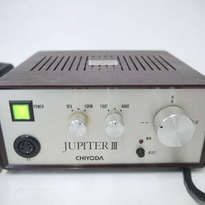 468 CHIYODA JUPITER lll JP-30 MICRO-ENGIN チヨダ ジュピター3 歯科技工 技工用エンジン 通電の画像2