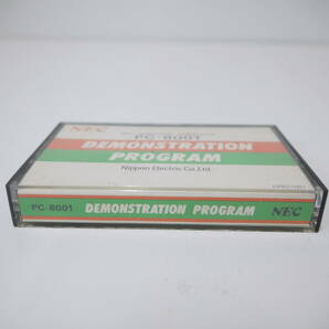 473 NEC PC-8001 デモンストレーション プログラム カセットテープ 現状品の画像2