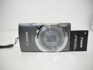 540 Canon IXY 130 CANON ZOOM LENS 5.0-40.0mm 1:3.2-6.9 外観美品 バッテリー付 キャノン イクシー 未確認 デジカメ コンデジ