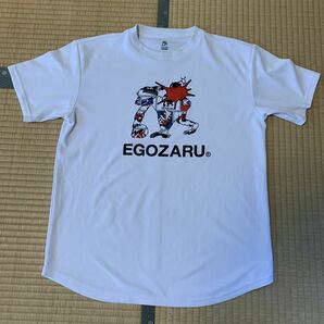エゴザル EGOZARU バスケット Tシャツ Mサイズ おまけ付き（イノウエバッジ店 桜木花道バッジ スラムダンク ）の画像1