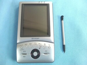 SHARP sharp personal mobile tool MI-E1 made in Japan * not yet verification! Junk 