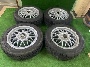 BBS ホイール16インチ5H 7jx16H2ET38 RG179 BBS GERMANY GESCHMIEDET TS 97 12 205/55R16