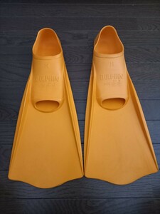  swim Dolphin fins M size orange 