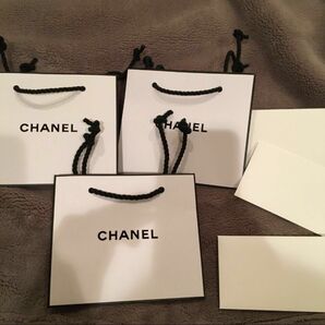 シャネル CHANEL 紙袋 ショッパー ショップ袋 袋 メッセージカード