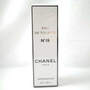 refle【正規品・未開封】 CHANEL　シャネル オードトワレ No.19 　EAU DE TOILETTE 100ml 購入時期不明 ［①］