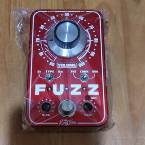 新品 KING TONE GUITAR MINI FUZZ V2 LIMITED RED