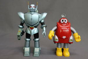 # that time thing BANDAI Robot conga ntsu. raw figure doll 2 body set Bandai stone forest Pro tv morning day sofvi tin plate. toy Showa Retro 