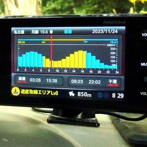 ★AMZ93sd★ GWR93sd 2024年4月版更新 地図更新 ユピテル レーダー探知機 フルマップ GPS スピードメーター タコメーター 傾斜計 OBD対応 *の画像8