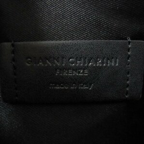 未使用 GIANNI CHIARINI ジャンニ キアリーニ トートバック マルチェッラ M キャンバス グリーン系の画像6