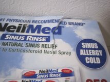 未使用 NeilMed ニールメッド Sinus Rinse 鼻洗浄 リフィル サイナスリンス用 生理食塩水の素_画像6