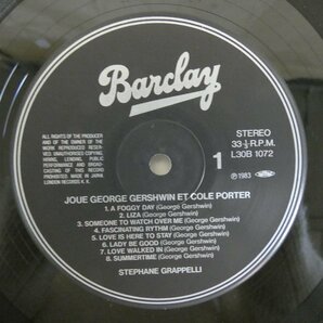 47054897;【帯付/美盤/2LP/見開き】Stephane Grappelli / Joue George Gershwin et Cole Porterの画像3