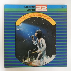 47055034;【国内盤/プロモ白ラベル/見開き】The Rolling Stones ローリング・ストーンズ / Live!