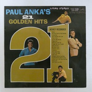 47055104;【国内盤/ペラジャケ】Paul Anka / Paul Anka’s 21 Golden Hits