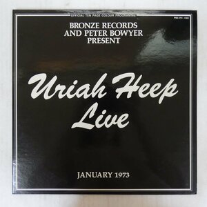 47055112;【国内盤/美盤/2LP/見開き】Uriah Heep ユーライア・ヒープ / Live