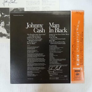 47055129;【帯付】Johnny Cash ジョニー・キャッシュ / Man In Black 黒い服の男の画像2