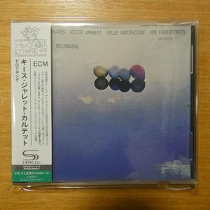 4988031178010;【SHM-CD/ECM】キース・ジャレット・カルテット / ビロンギング　UCCU-5714