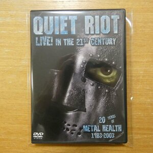 4988001948452;【DVD+CD】QUIET RIOT / LIVE!IN THE 21ST CENTURY　