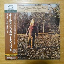 4988005551825;【未使用品/SHM-CD】オールマン・ブラザース・バンド / ブラザース&シスターズ(紙ジャケット仕様)(UICY-94007)_画像1