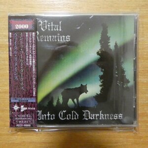 4988013646131;【CD/廃盤/デスメタル】ヴァイタル・リメインズ / イントゥ・コールド・ダークネス　PCCY-01000