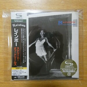 4988005525437;【未使用品/SHM-CD】レインボー / ストリート・オブ・ドリームス(紙ジャケット仕様)