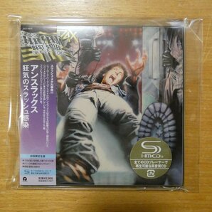 4988005608024;【未使用品/SHM-CD】アンスラックス / 狂気のスラッシュ感染(紙ジャケット仕様)の画像1