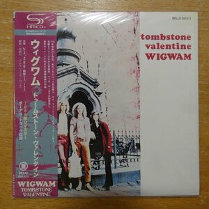 41095562;【未使用品/SHM-CD/リマスター】ウィグワム / トゥームストーン・ヴァレンタイン(紙ジャケット仕様)　BELLE-091511