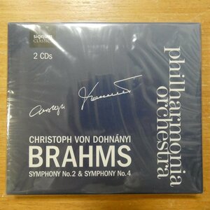 41095535;【未開封/2CD】DOHNANYI / BRAHMS:STMPHONIES NO.2&4(SIGCD132)