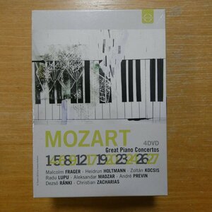 41095346;【4DVDBOX】FRAGER etc. / MOZART:GREAT PIANO CONCERTOS