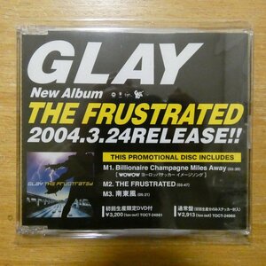 41095837;【CD/非売品/プロモオンリー】GLAY / THE FRUSTRATED　PCD-2928