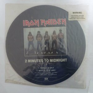 11184930;【UK盤/Picture Disc/12inch】Iron Maiden / 2 Minutes To Midnight