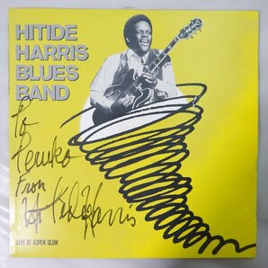 11185031;【※LP欠品/ジャケのみ/国内盤/直筆サイン入り/来日公演半券】Hitide Harris Blues Band / Live At Aspen Glowの画像1