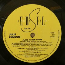 46069936;【UK盤/Edsel/美盤】Julie London / Julie Is Her Name_画像3