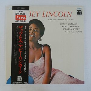 46069956;【帯付/補充票/RIVERSIDE/見開き/MONO/美盤】Abbey Lincoln With The Riverside Jazz Stars / That's Him!